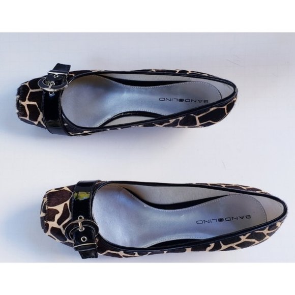 Sold☆ Animal Print Calf Hair Leather Loafer  6 - Picture 7 of 7